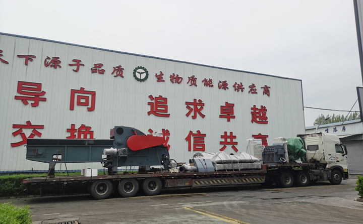 3車鋸末顆粒機生產線已經裝車完成 3車鋸末顆粒機生產線已經裝車完成